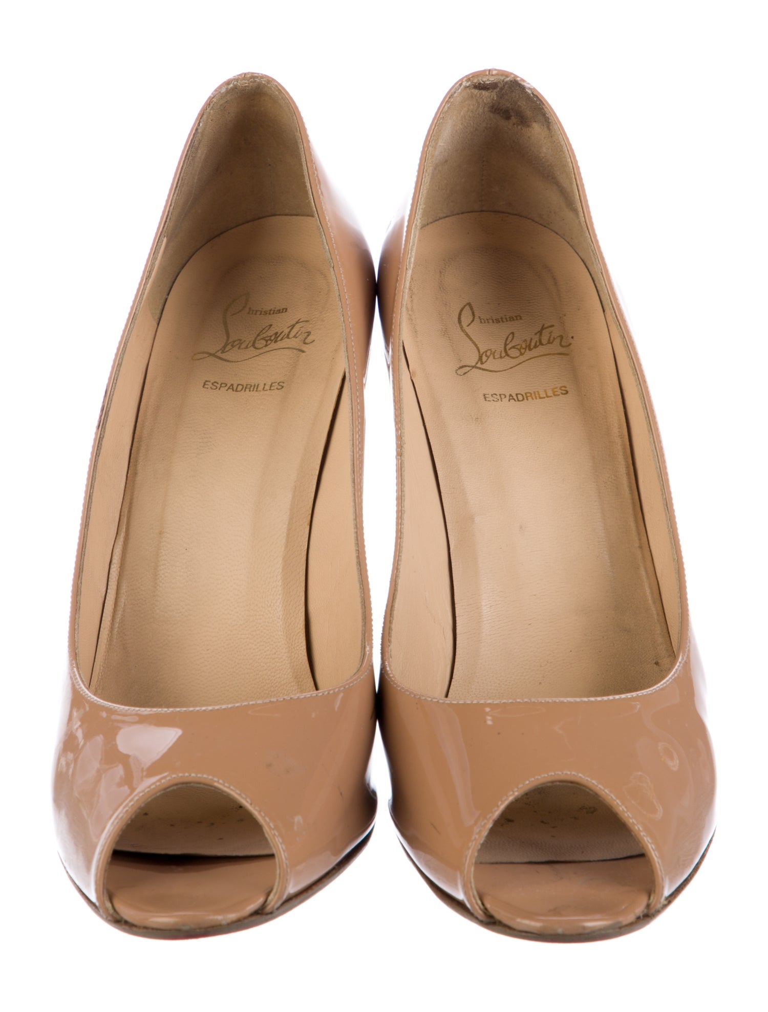 Christian Louboutin Patent Leather Espadrilles